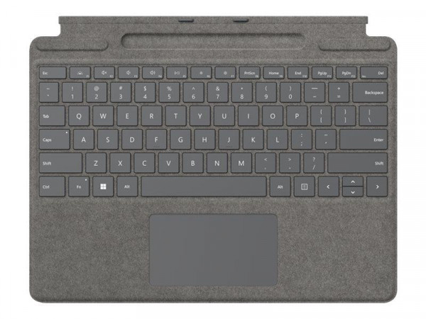 Microsoft Surface Pro 8 / X Type Cover AT/DE Platinum