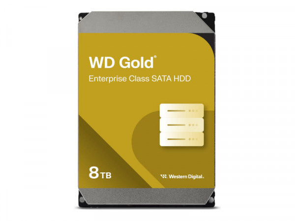 WD Gold 8.9cm (3.5") 8TB SATA3 7200 256MB WD8005FRYZ