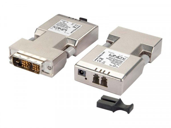 Lindy Extender DVI-D Single Link LWL/Fibre Optic 1500m