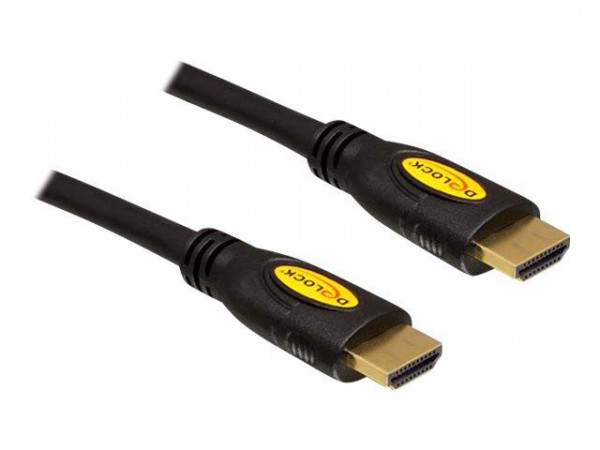DELOCK HDMI Kabel Ethernet A -> A St/St 1.50m 4K