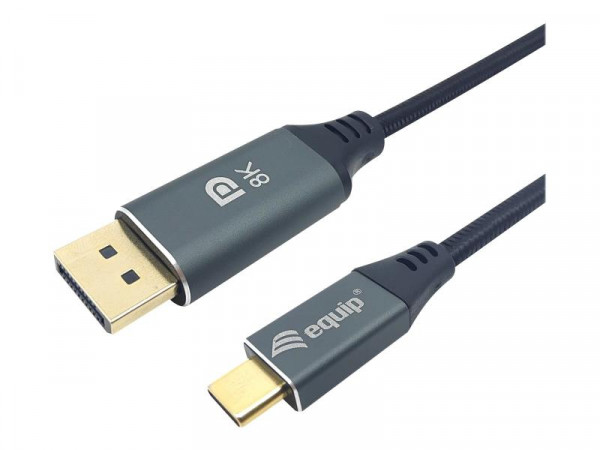 Equip Adapter USB-C -> DisplayPort 8K60Hz 2.00m sw