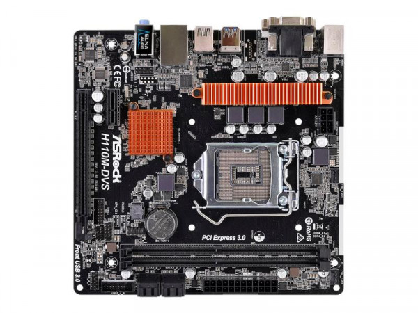 Mainboard ASRock H110M-DVS R3.0 1151 M-ATX DVI/D-Sub