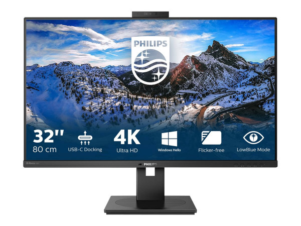 Philips 80,0cm (31,5") 329P1H 16:09 2xHDMI+DP+USB-C Webcam