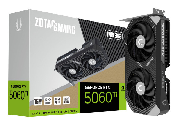 Zotac RTX 5060 TI Twin Edge 16GB GDDR7 HDMI 3xDP