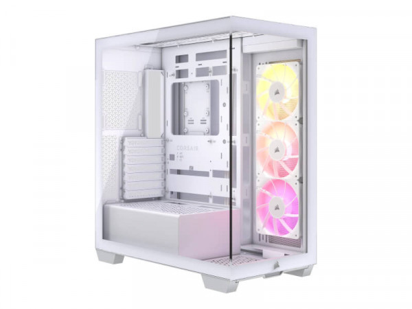 CORSAIR Geh Midi 3500X ARGB (Tempered Glass) White