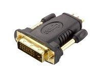Equip HDMI Adapter Typ A -> DVI(24+5) Bu/St Polybeutel