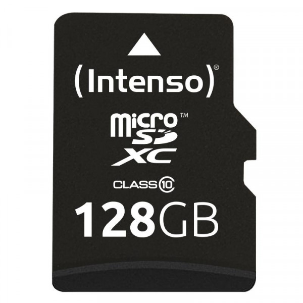 SD MicroSD Card 128GB Intenso SDXC Class10