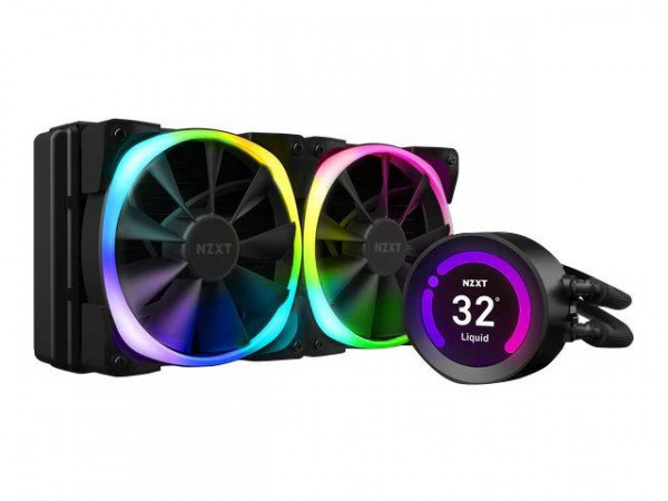 NZXT Kraken Z53 240mm AIO Liquid Cooler with RGB, LCD