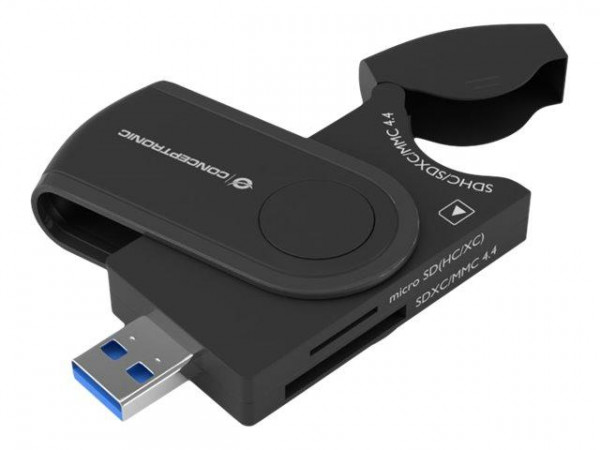 CONCEPTRONIC Card Reader USB3.0 2xSD,2xMicroSD sw