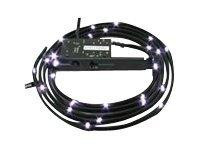 NZXT Sleeved LED Kit - 1 Meter White