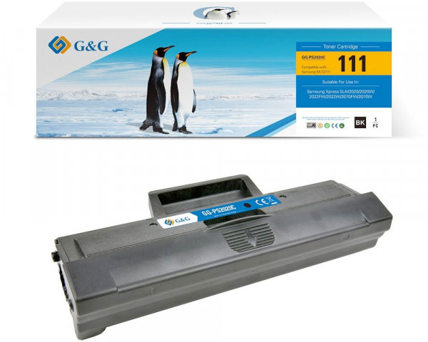 G&G Toner kompatibel mit Samsung MLT-D111S/ HP SU810A