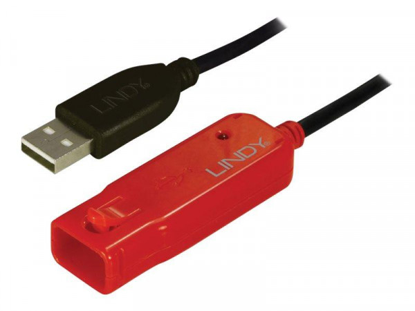 Lindy USB 2.0 Aktiv-Verlängerung Pro 8m