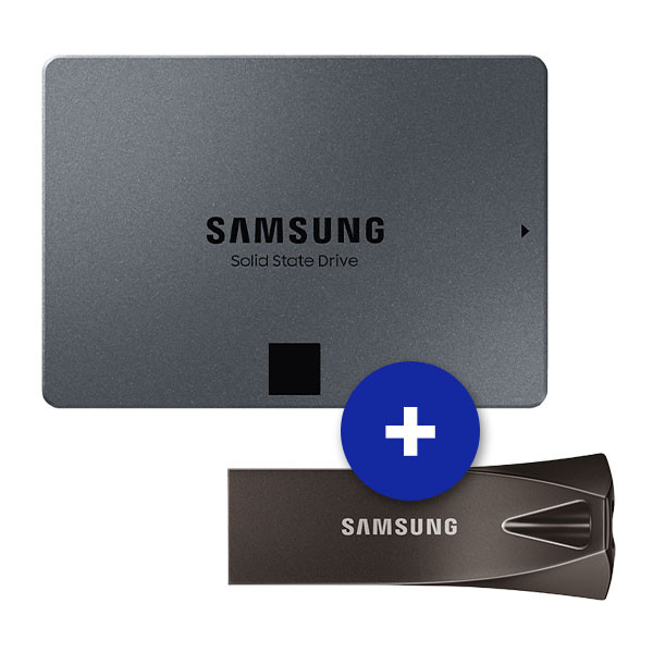 SSD 1TB Samsung 860 QVO + Gratis 64GB USB Stick