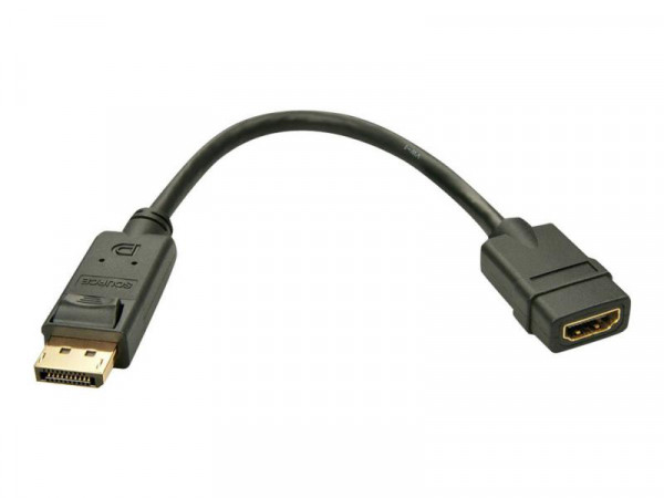 Lindy Konverter DisplayPort auf HDMI 1.3 Passiv 1080p 0.15m