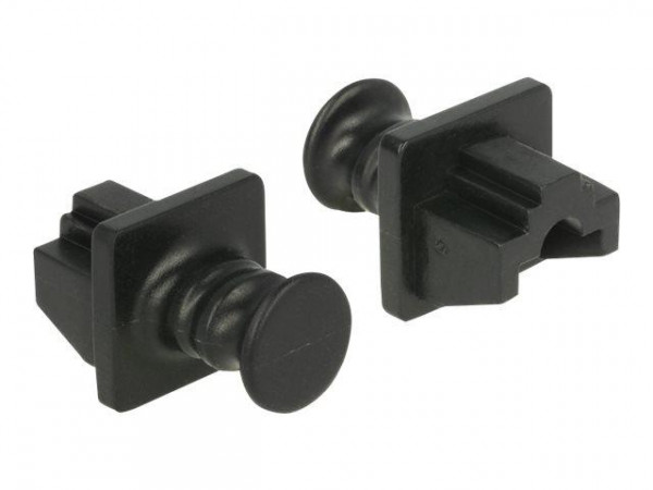 RJ45 Staubschutz Delock für Buchse 10 Stück