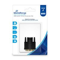 MediaRange HDMI Buchse/DVI-D STecker (18+1-polig) schwarz