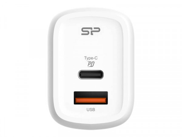 Silicon-Power Ladegerät Wall Charger QM25 30W USB/Typc White