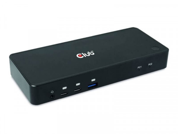 Club3D KVM Switch 4K60Hz 2x USB-C>