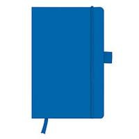 Herlitz Notizbuch my.book A5 kar 96Bl. blue m. Leseband