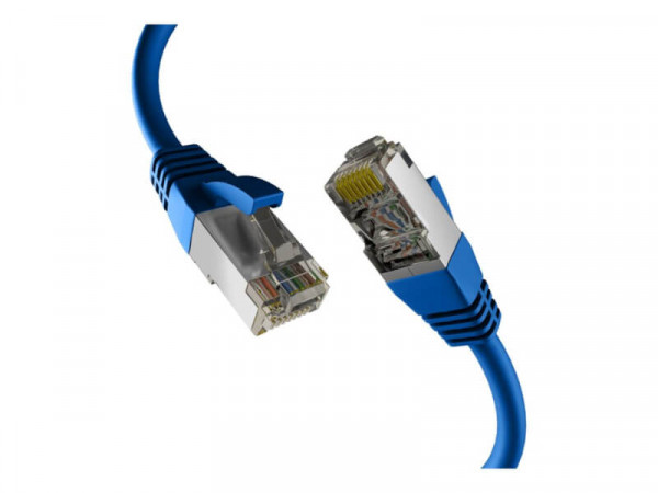 EFB CAT8.1 BLAU 1m RJ45 PATCHKABEL S/FTP PIMF