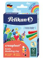 Pelikan Knete Creaplast« 198/8FS, 8 Farben Faltschachtel