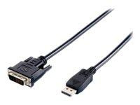 Equip Displayport Kabel auf DVI(24+1)(S/S) 2.00m schwarz