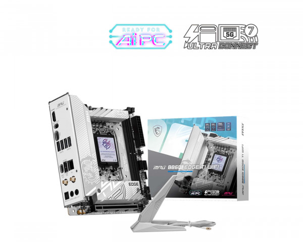 MSI MPG B860I EDGE TI WIFI (B860,S1851,mITX,DDR5)