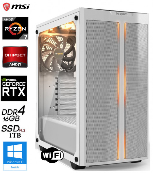 Ultra Gaming R7-5800X-M2-RTX3070 OC LHR WiFi RGB Silent