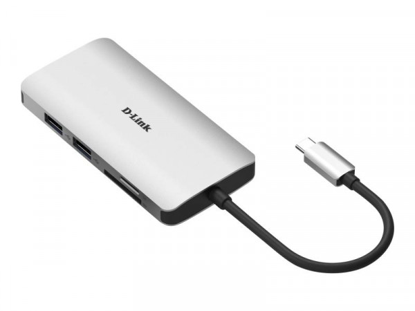 D-Link DUB-M810 8-in-1 USB-C HUB mit HDMI/Kartenleser/uvm.