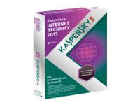 Kaspersky Internet Security 2013 3 User DVD Box