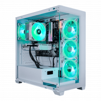 PC GamingLine White: AMD Ryzen 5 7500F | 32GB | NVIDIA GeForce RTX 5060 | 1TB M.2 | W11P