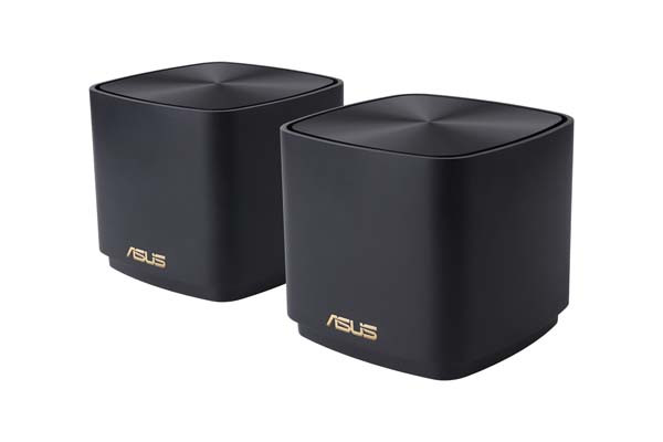 WL-Router ASUS ZenWiFi AX Mini (XD4) AX1800 2er Set schwarz
