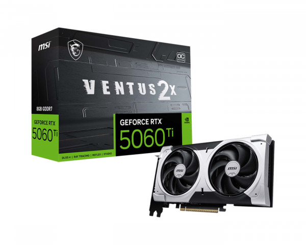 MSI RTX5060 TI 8G Ventus 2X OC Plus 8GB GDDR7 HDMI 3xDP