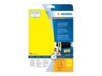 HERMA Signal-Etiketten A4 99,1x42,3 mm gelb Folie 300 St.