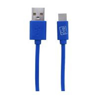 2GO USB Lade-/Datenkabel USB Type-C 3.1 1m blau PET-Box