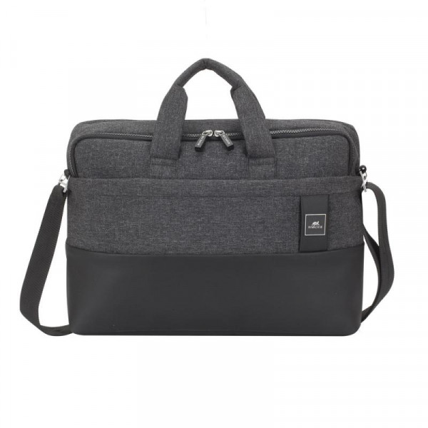 Riva NB Tasche Lantau 15,6" schwarz melange 8831 Macbook P