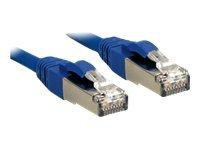 Lindy Patchkabel Cat6 SSTP / S/FTP PIMF blau 0.30m