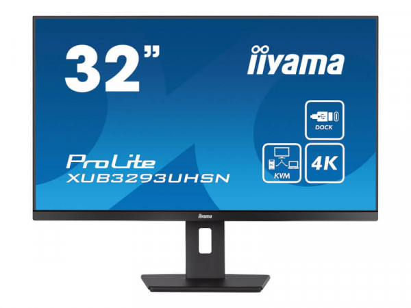 IIYAMA 80,0cm (31,5") XUB3293UHSN-B5 16:9 HDMI+DP+USB-C