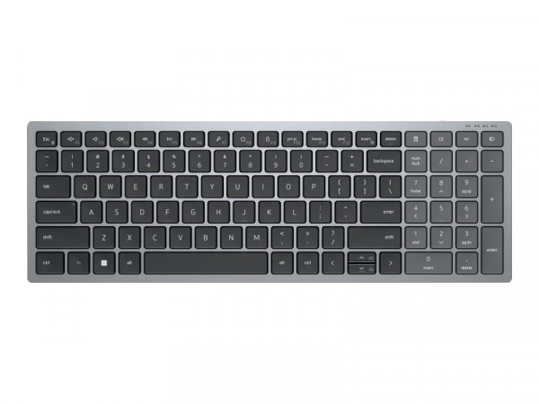 Dell KB740 Tastatur kabellos 2.4 GHz QWERTZ Titan Gray
