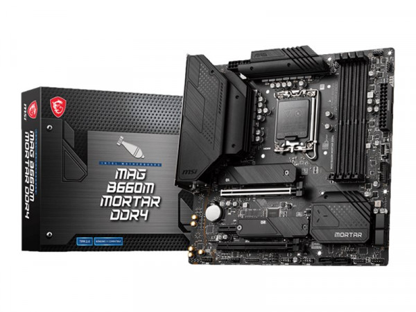 Mainboard MSI MAG B660M Mortar DDR4 (B660,S1700,mATX,Intel)