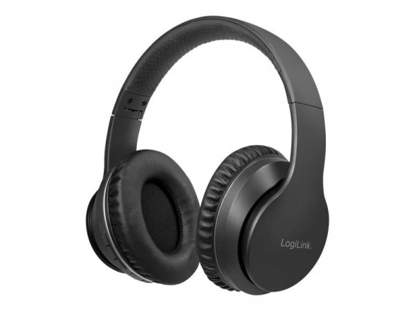 LogiLink Bluetooth Headset,Active-Noice-Cancelling,V5.0,schw