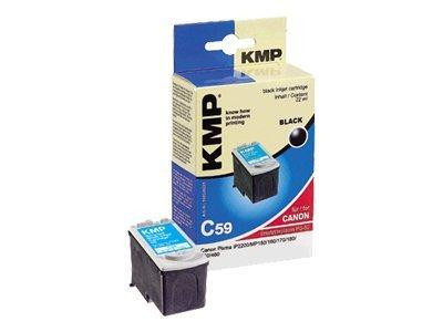 KMP C59 - 22 ml - Schwarz - Tintenbehälter (Alternative zu: Canon PG50)
