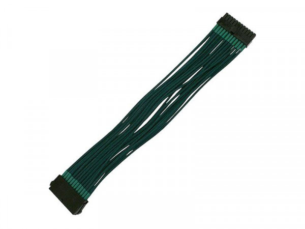 Kabel Nanoxia ATX-Verlängerung, 30 cm, Single, grün