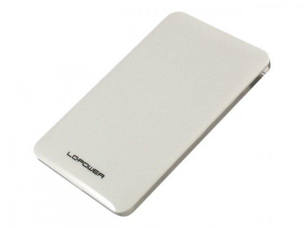 Gehäuse 6.3cm (2,5")LC-POWER SSD>USB3.0 LC-25U3-7B (Weiß) retail