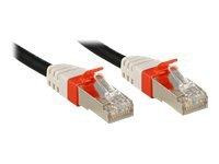 Lindy Patchkabel Cat6(A) SSTP / S/FTP PIMF schwarz 0.30m 10G