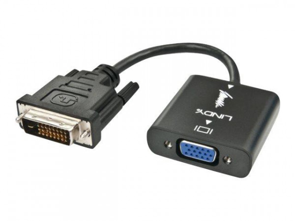 Lindy DVI-D auf VGA Adapter DVI-D St VGA-Buchse, max. 1200p