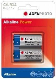 AgfaPhoto Batterie Alkaline Power -C LR14 Baby 2St.