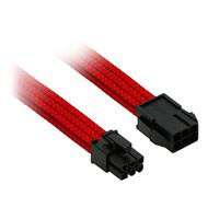 Kabel Nanoxia 6pin PCI-E Verlängerung, 30 cm, rot