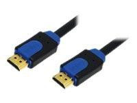 LogiLink HDMI-Kabel Ethernet A -> A St/St 5.00m Gold
