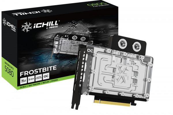 Inno3D RTX5080 iChill Frostbite 16GB GDDR7 HDMI 3xDP